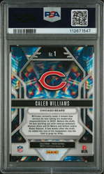 Graded 2024 Panini Prizm Caleb Williams #1 Prizmatic Rookie RC Football Card PSA 10 Gem Mint (ONLINE ORDER ONLY)