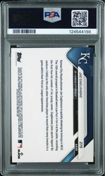 Graded 2025 Topps Now Jac Caglianone #275 Gold Foil /50 Rookie RC Baseball Card PSA 9 Mint (ONLINE ORDER ONLY)