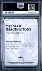 Graded 2025 Leaf Floyd Mayweather Jr #MI4 Metallic Imaginations Series 2 Red /199 Boxing Card PSA 10 Gem Mint (ONLINE ORDER ONLY)