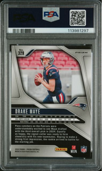 Graded 2024 Panini Prizm Drake Maye #329 Green Wave Rookie RC Football Card PSA 10 Gem Mint (ONLINE ORDER ONLY)