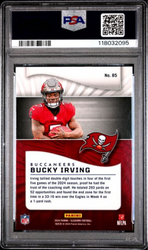 Graded 2024 Panini Illusions Bucky Irving #85 Trophy Collection Orange Rookie RC Football Card PSA 10 Gem Mint (ONLINE ORDER ONLY)