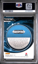 Graded 2024 Panini Prizm Draft Picks Drake Maye #SODM Student Orientation Red Ice Rookie RC Football Card PSA 10 Gem Mint (ONLINE ORDER ONLY)
