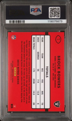Graded 2024 Panini Donruss Optic Brock Bowers #7 2014 Retro Series Rookie RC Football Card PSA 10 Gem Mint (ONLINE ORDER ONLY)