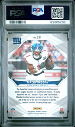 Graded 2024 Panini Phoenix Malik Nabers #221 Purple Fade Rookie RC Football Card PSA 10 Gem Mint (ONLINE ORDER ONLY)