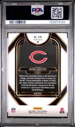 Graded 2024 Panini Select Rome Odunze #236 Silver Prizm Rookie RC Football Card PSA 10 Gem Mint (ONLINE ORDER ONLY)