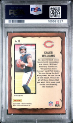 Graded 2024 Panini Mosaic Caleb Williams #18 Notoriety Mosaic Rookie RC Football Card PSA 10 Gem Mint (ONLINE ORDER ONLY)
