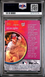 Graded 2025 Topps Chrome Dylan Crews #F15-11 Fortune 15 Rookie RC Baseball Card PSA 10 Gem Mint (ONLINE ORDER ONLY)