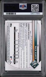 Graded 2025 Topps Bowman Chrome Mega Box Nick Kurtz #93 Rookie RC Baseball Card PSA 10 Gem Mint (ONLINE ORDER ONLY)