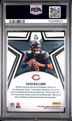 Graded 2024 Panini Rookies & Stars Caleb Williams #118 Purple /299 Rookie RC Football Card PSA 10 Gem Mint (ONLINE ORDER ONLY)