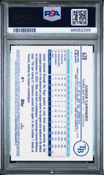 Graded 2024 Topps Junior Caminero #628 ASG Exclusive Rookie RC Baseball Card PSA 10 Gem Mint (ONLINE ORDER ONLY)