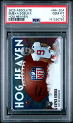 Graded 2025 Panini Absolute Emeka Egbuka #HHEEA Hog Heaven Rookie RC Football Card PSA 10 Gem Mint (ONLINE ORDER ONLY)