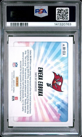 Graded 2025 Panini Absolute Emeka Egbuka #HHEEA Hog Heaven Rookie RC Football Card PSA 10 Gem Mint (ONLINE ORDER ONLY)