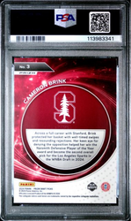 Graded 2024 Panini Prizm Draft Picks Cameron Brink #3 Student Orientation Silver Prizm Rookie RC Basketball Card PSA 10 Gem Mint