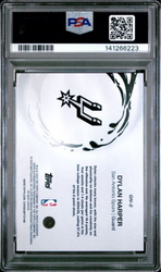 Graded 2025 Topps Dylan Harper #GN2 Generation Now Rookie RC Basketball Card PSA 10 Gem Mint