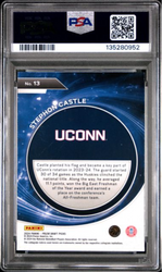 Graded 2024 Panini Prizm Draft Picks Stephon Castle #13 Student Orientation Rookie RC Basketball Card PSA 10 Gem Mint