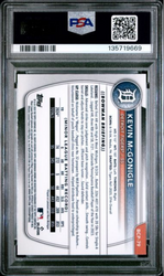 Graded 2025 Topps Bowman Chrome Mega Box Kevin McGonigle #79 Prospects Rookie RC Baseball Card PSA 10 Gem Mint