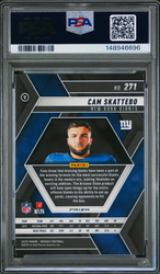 Graded 2025 Panini Mosaic Cam Skattebo #271 Red Camo Rookie RC Football Card PSA 10 Gem Mint