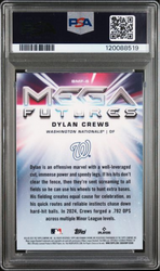 Graded 2025 Topps Bowman Mega Box Dylan Crews #BMF6 Mega Futures Rookie RC Baseball Card PSA 10 Gem Mint