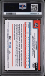 Graded 2025 Topps Pro Debut Nick Kurtz #1 Chrome Refractor /199 Rookie RC Baseball Card PSA 10 Gem Mint