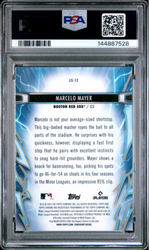 Graded 2025 Topps Cosmic Chrome Marcelo Mayer #12 Light Speed Rookie RC Baseball Card PSA 10 Gem Mint