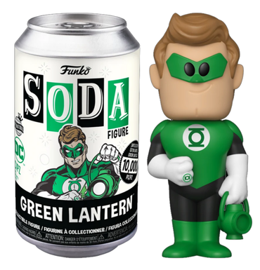 Funko Soda Green Lantern (International, Sealed) **Shot at Chase** (Online Order Only)