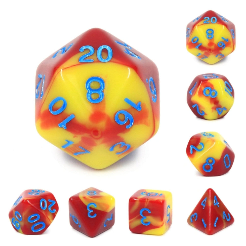 Ketchup & Mustard RPG Dice Set (ONLINE ORDER ONLY)