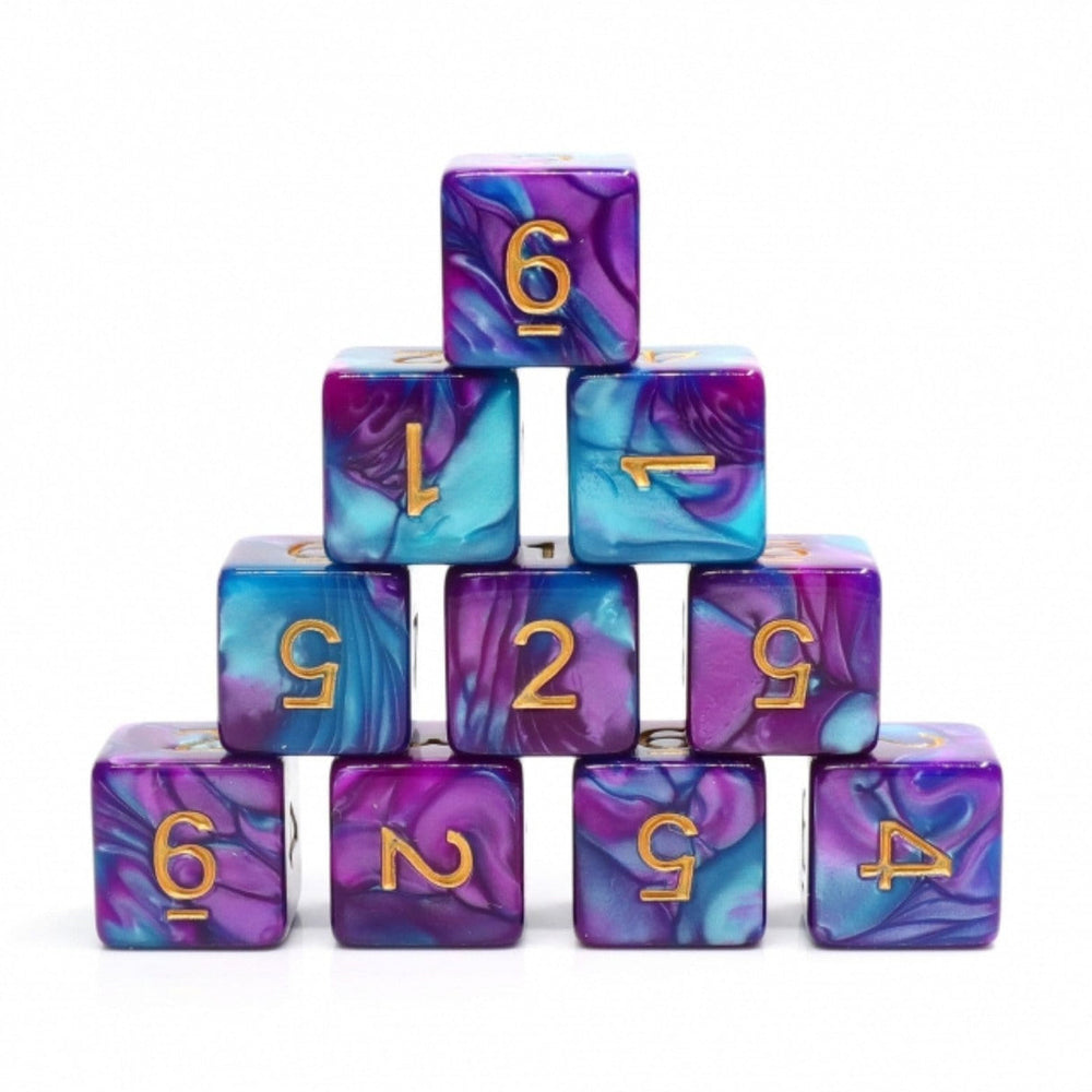 12-piece D6 set