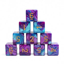 12-piece D6 set