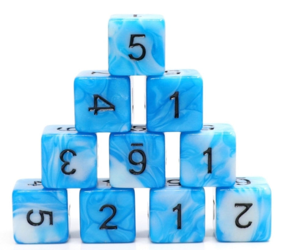 12-piece D6 set