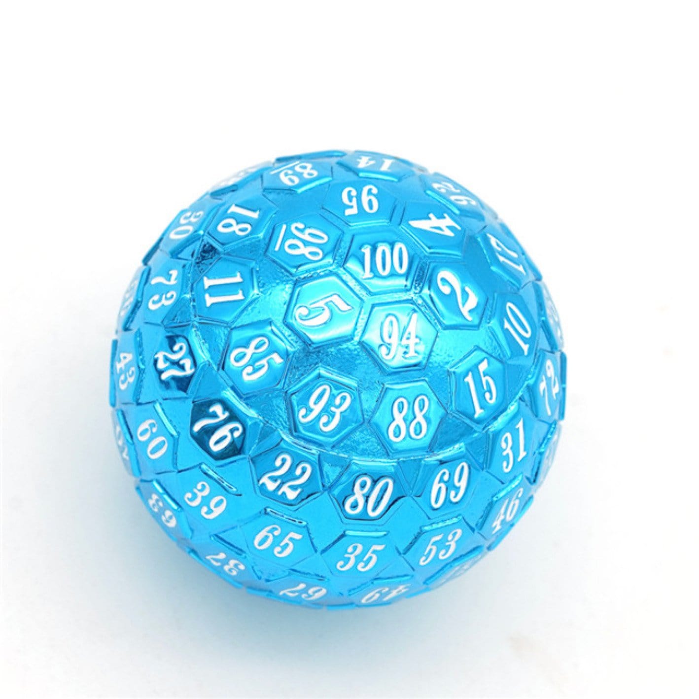 45mm Metal D100 - Blue with White Font (ONLINE ORDER ONLY)