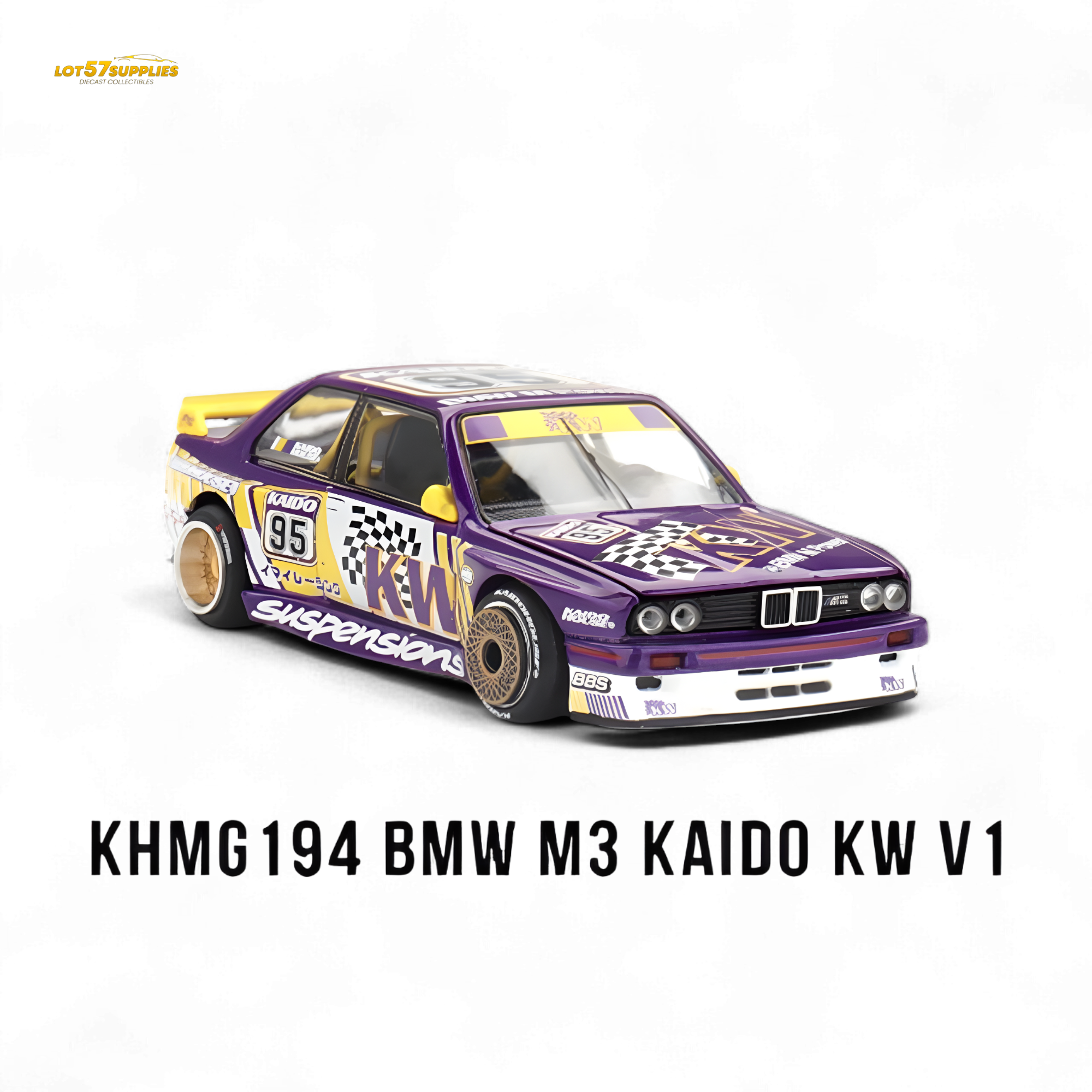 (Pre-Order) Mini GT BMW M3 Kaido KW V1 - 1/64 (ONLINE ORDER ONLY)
