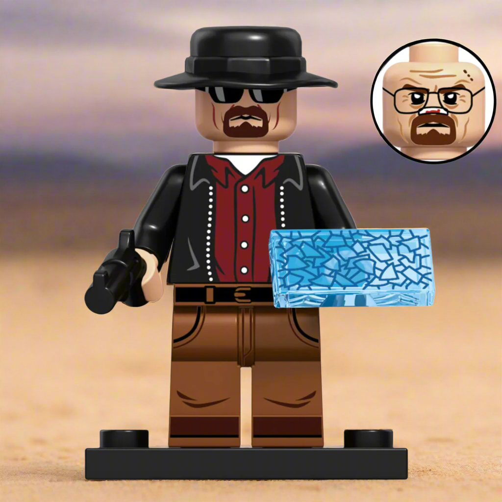 Walter White Heisenberg Breaking Bad Minifigure (ONLINE ORDER ONLY)