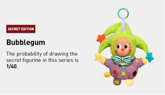 (In Stock) POPMART WHY SO SERIOUS Series-Vinyl Plush Pendant Blind Box (ONLINE ORDER ONLY)