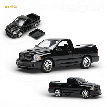 (Pre-Order) Funny Model 2004 Dodge RAM SRT-10 - Black Crystal Pearlcoat 1:64 (ONLINE ORDER ONLY)