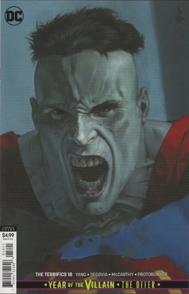 TERRIFICS #18 Riccardo Federici CARD STOCK VAR ED YOTV THE OFFER (07/24/2019) (ONLINE ORDER ONLY)