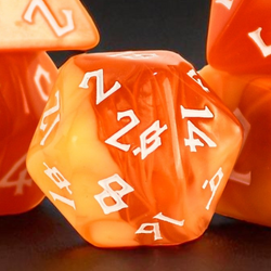 Pre-Order || Screwdriver Cocktail Acrylic Dice Set