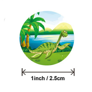 100-500pcs Stickers For Kids Teacher Reward Stickers Animal Design For School Game Baby Training Sticker Award Praise Gift (Online Order Only)