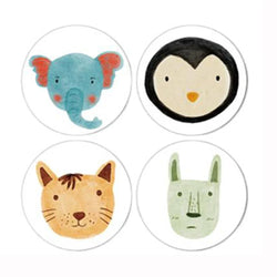 100-500pcs Reward Sticker Cute Cartoon Animals Scrapbooking Sticker for Teacher Encourage Supplies Children's Lables (ONLINE ORDER ONLY)