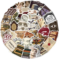 Cartoon Art Vsco Stickers Pack for Laptop Phone Suitcase Notebook Decoration (Online Order Only)