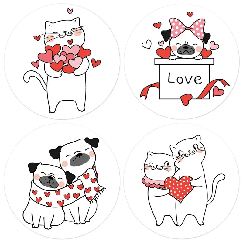 100-500PCS Thank You Stickers for Business Packaging Merci New Home Made Sticker Rolling Packag Stickers Photocard Decor Labels (Online Order Only)