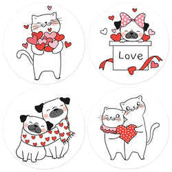 100-500PCS Thank You Stickers for Business Packaging Merci New Home Made Sticker Rolling Packag Stickers Photocard Decor Labels (Online Order Only)