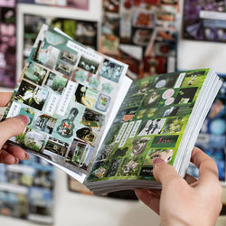 20 Pages Japanese Retro Ins Decorative Stickers Book Scrapbooking Phone Case DIY Journal Collage Material Sticker Gift (ONLINE ORDER ONLY)