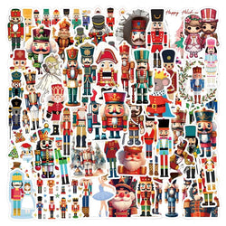 55pcs Nutcracker Sticker Set for Laptops, Phones, Cups, and More (Online Order Only)