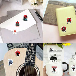 500Pcs/Roll The Ninja Game Sticker Seal Labels Cute Stationery Sticker Scrapbooking for Craft Birthday Party Gift Packaging (ONLINE ORDER ONLY)