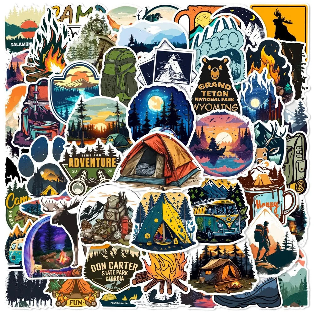 Mixed Graffiti Stickers for Phone Laptop Suitcase Skateboard Helmet (Online Order Only)