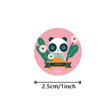 100-500pcs Panda Stickers Funny Animal Cartoon Decals Notebook Stationery Kids Sticker DIY Toys Gift Decoration Sealing Label (ONLINE ORDER ONLY)
