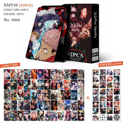 92Pcs Jujutsu Kaisen Anime Sticker Card Set for Fans Collection Gift (Online Order Only)