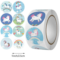 100-500pc Stickers for Children Kids Rolling Animal Roll Dog Stickers Small Packaging Pack Stickers Photocard Decor Lables (ONLINE ORDER ONLY)