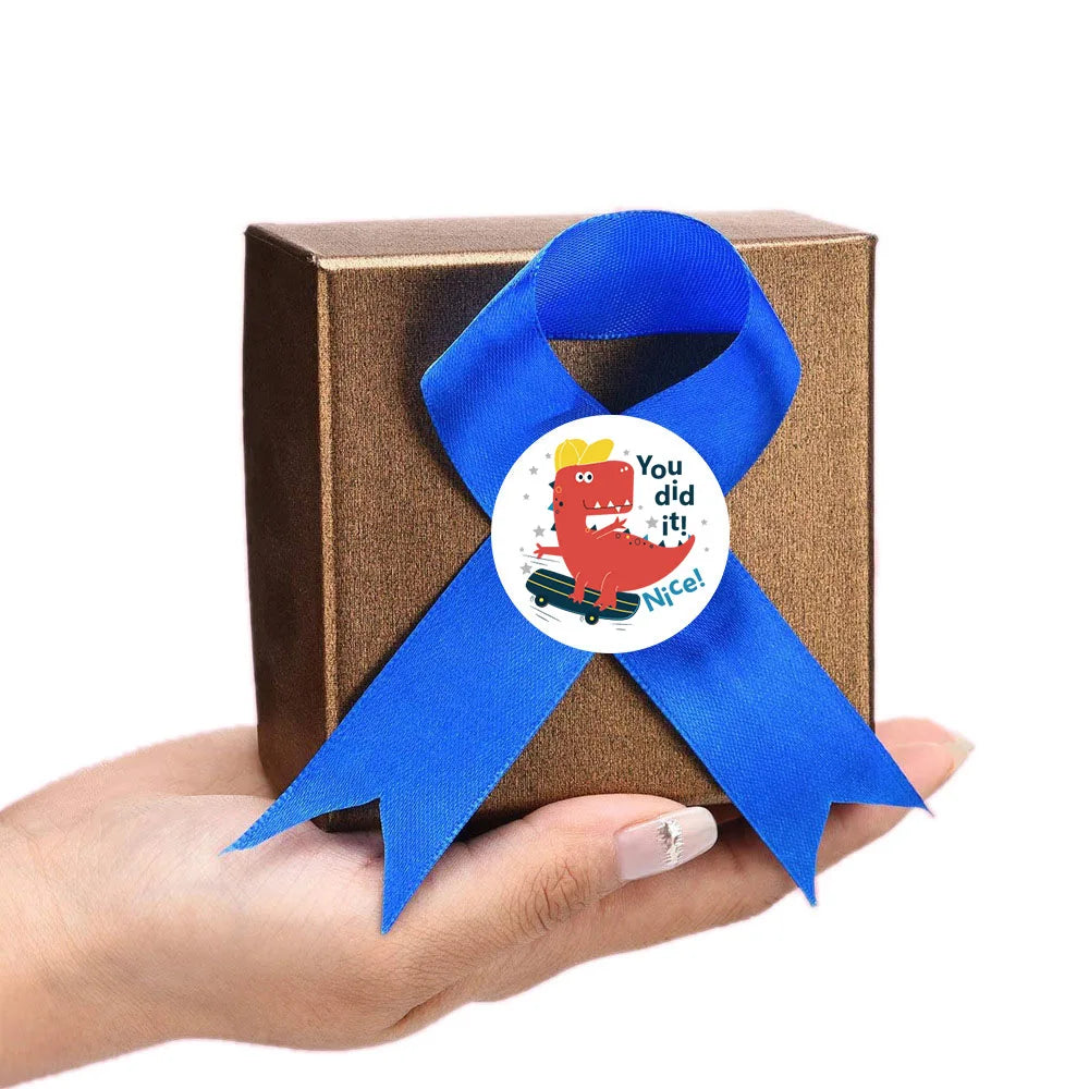 100-500pcs Dinosaur Animals Cartoon Stickers For Kids Classic Toys Sticker Reward Sticker Gift Decoration Label Stationery (ONLINE ORDER ONLY)