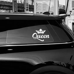 CROWN QUEEN Car Stickers, Fashion Waterproof Vinyl Decal Auto Sticker Car Styling Decoration Accessories (ONLINE ORDER ONLY)